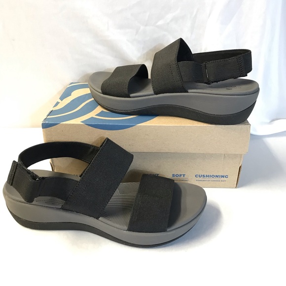 clarks cloudsteppers arla jacory women's ortholite sandals